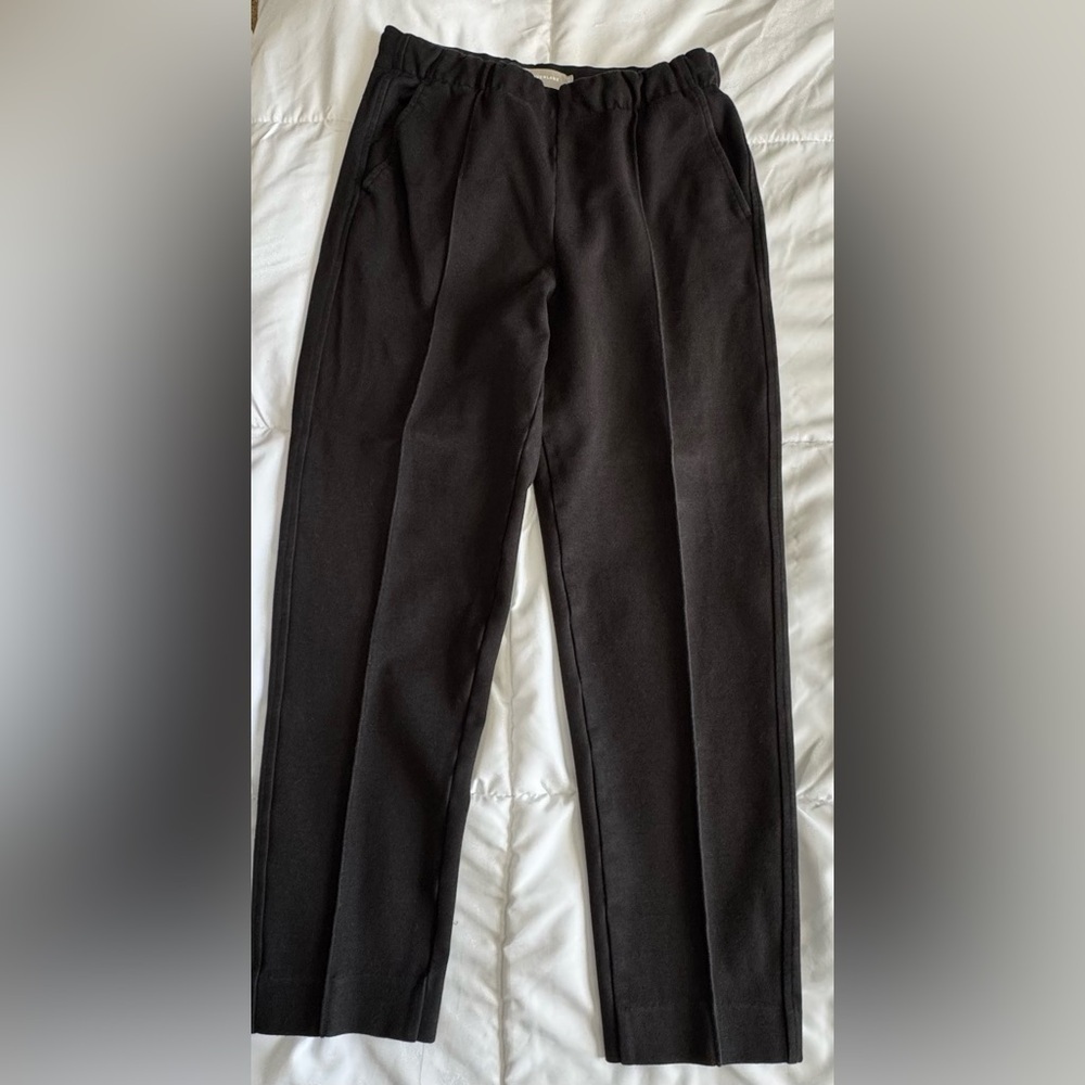 Everlane Black Dress Pants Classic Straight-Leg
